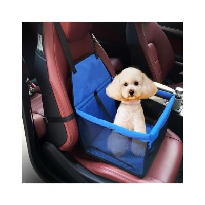 China Stored Fast Delivery Dog Portable Car Basket Outdoor Travel Pets Car Seat Cover For Dogs for sale