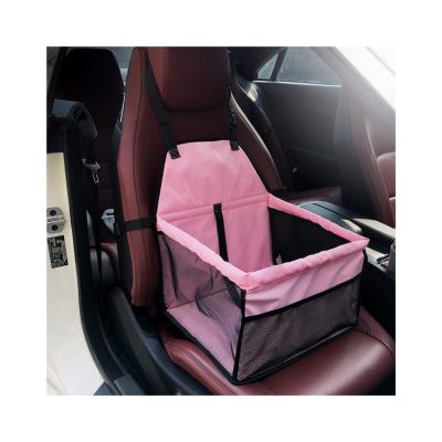 China Hot Sale Travel Pet Car Booster Seat Portable Safety Stored Adjustable Pet Dog Car Cover for sale