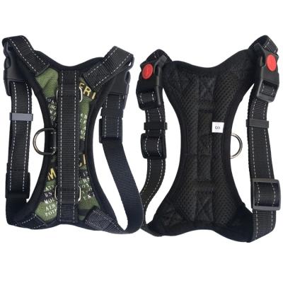 China Cheap Custom Luxury Soft Adjustable Pet Harness Dog Harness Walking Vest DETACHED PRICE for sale