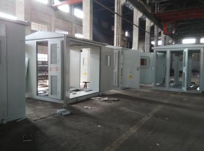 Chine Petite pièce préfabriquée de distribution d'énergie de salle des machines de l'électricité de Chambre de structure métallique à vendre