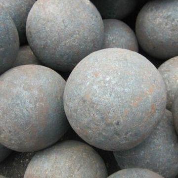 China 75MnCr/65Mn/60Mn High Hardness φ20mm-150mm Forged Grinding Media Steel Ball for sale