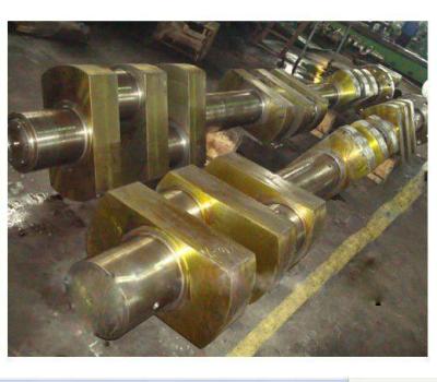 China 42CrMo4 , C45 , 304 , 316 , F1 , F91 Forging Crankshaft For Automotive Components for sale