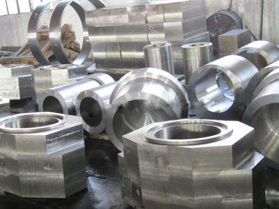 China High Presicion Forged Blocks Steel Forging Head Of Accumulator for sale