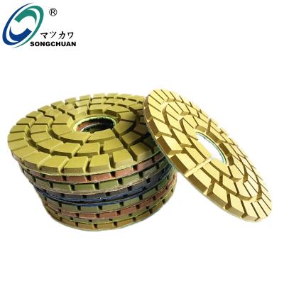 China High Efficiency Factory Supplying 200mm/220mm Diamond Polishing Pads Export To Pakistan for sale