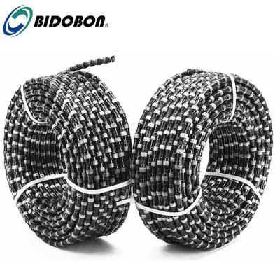 China Premium Quality Wet 11.5mm Diamond Wire Saw For Stone Cutting for sale