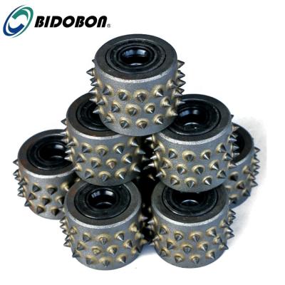 China High Efficient And Good Finishing Factory Supply 45 Teeth Diamond Bush Rollers For Concrete for sale