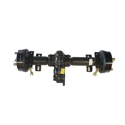 China Unique Design Automotive Transmission System Split 130 Drum Brake Rear Axle for sale