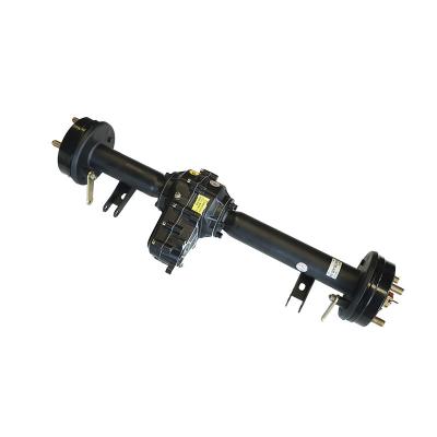 China New type electric tricycle gear shift rear axle split 130 drum brake rear axle for sale