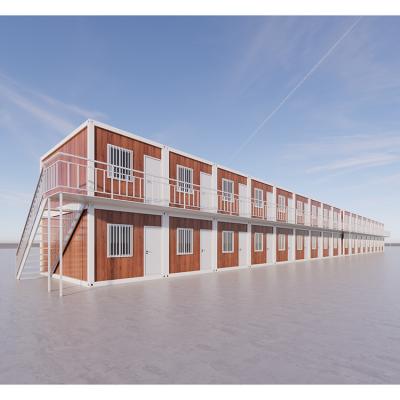 China Modern factory customized 100 150sqm 1plain flat pack container house prefabricated homes low cost prefab home in ghana vietnam for sale