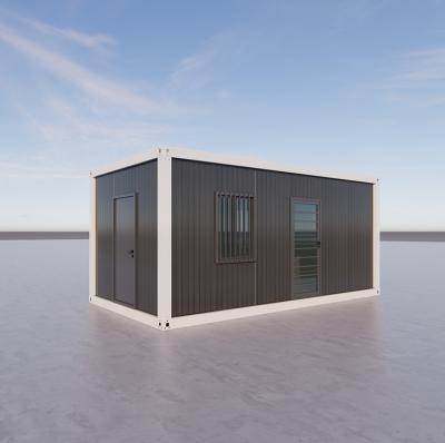 China Modern factory prefabricated flat pack container houses 30m2 100m2 prefab sandwich panel homes in sudan south africa for sale