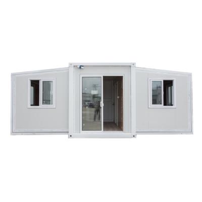 China Modern supplier 40 45 100 ft prefabricated foldable 3 in 1 container houses china luxury different feet portable folding prefab homes for sale