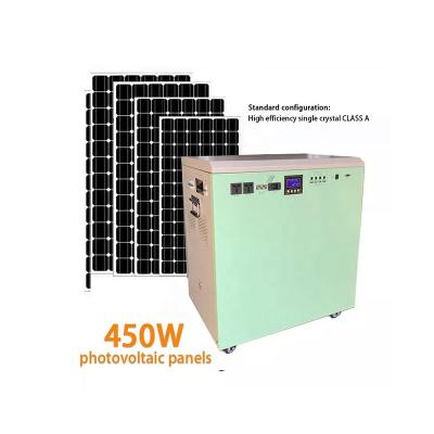 China Custom Pure Sine Wave 100000Wh Energy Storage 10Kw Lithium Battery Mppt 120A Solar Panels Battery Energy Storage System 478*313*688MM for sale