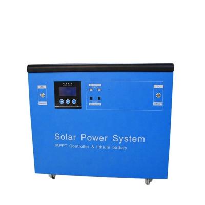 China Factory Supply Direct Solar Power Supply System Inverter Controller Integrated Machine Home Energy Storage Systems 560*320*510MM for sale