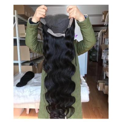 China Human Hair 100% Density Transparent Wigs Body Wave Texture 180% Lace Front Wigs 32 Inches 13x4 For Black Women for sale