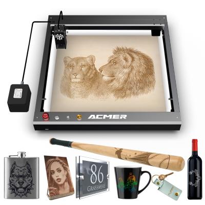 Cina 36W Laser Engraver e Cutter Diode Laser Wood Engraver Machine per batteria da baseball in vendita