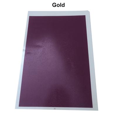 China Materiales de grabado con láser de ACMER Oro Papel de grabado con láser para vidrio 10PCS en venta