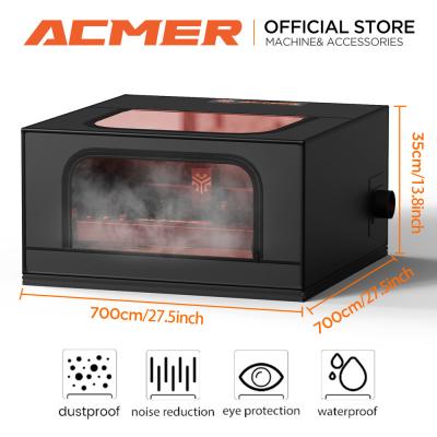 China Protección UV Máquina de grabado con láser CNC Revestimiento a prueba de fuego A prueba de polvo Fumo de escape Abertura de protección ocular en venta