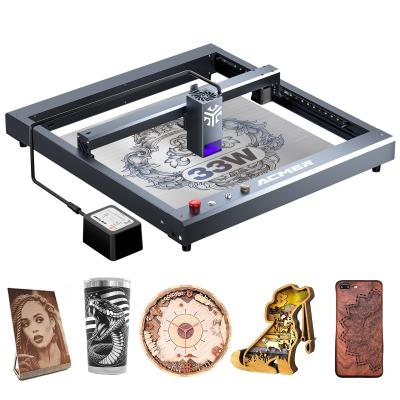 Κίνα ACMER P2 33W Laser Engraver Machine AC 100-240V Input Voltage Laser Cutting Machine με σύνδεση USB Η εφαρμογή ACMER προς πώληση