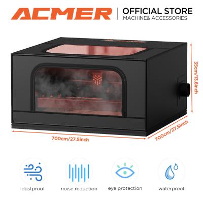 China ACMER R10 Protection Laser Engrave Machine Enclosure Fireproof Dust-proof Smoke Exhaust Eye Protection Vent en venta