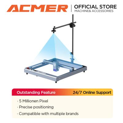 中国 ACMER A500 ライトブラン カメラ レーザー彫刻機のための正確な位置付けサポート ビデオレコード 販売のため