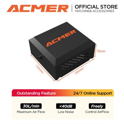 中国 ACMER C4レーザーエグレーバー エアアシストポンプ EU I US I UK プラグ 5.0-5.5 M/s エアスピード 販売のため