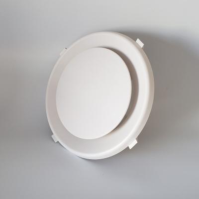 China Traditional Round Cone 300MM 150MM Xiamen HVAC Ceiling Plastic Diffuser White 250MM for sale