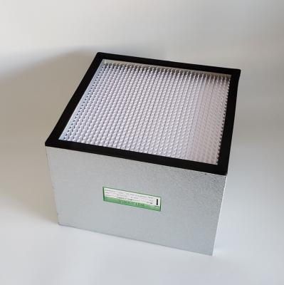 China H14 H13 hotels hospital workshop air purifier equiment deep-pleat air filter HEPA filter for sale