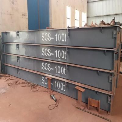 China SCS-100t Truck Scale High Precision Weighing System for Efficient Load Measurement for sale