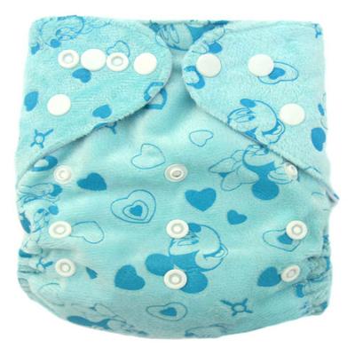 China Printed Reusable Modern Baby Cloth Diaper Cloth Nappy Night Diaper for sale