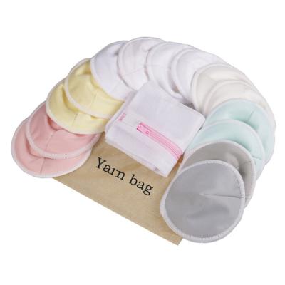 China Customized Breathable Washable Organic Absorbent Breast Nursing Pads for sale