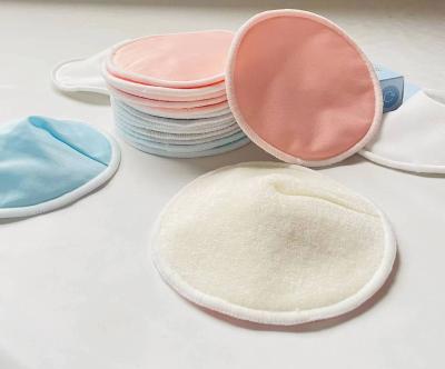 China ABSORBENT Accept Custom Pink Nursing Breast Pads White Leak Proof Nursing Pads for sale