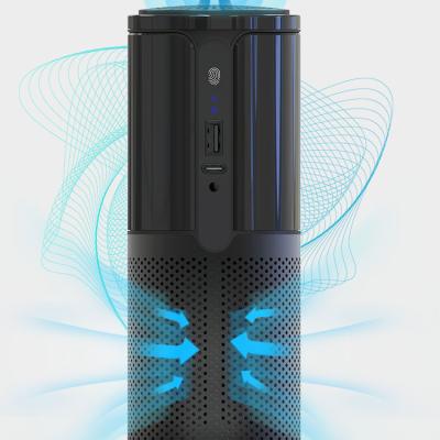 China 2021 UV Sterilization Hot Home Small Portable High Performance Car Air Purifier for sale