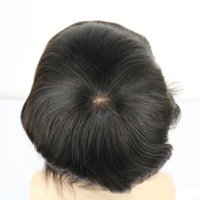 China High Quality Male Injected Lace Silk Hairpiece Injected Hairpiece Men Injected Lace Hairpiece For Sale High Standard Human Hairpiece for sale