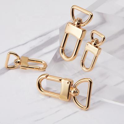 China Bag Manufacturers Directly Supply Alloy Dog Buckle Luggage Hardware Accessories Fashion Jewelry Hook Buckle DIY Key Chain for sale