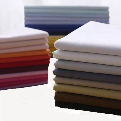 China Hot sale waterproof and cheap solid dyed cotton fabric used for garment for sale