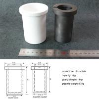 Κίνα 3kg υψηλής θερμοκρασίας από γραφίτη χοάνη με το κεραμικό μανίκι προς πώληση