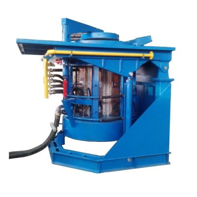 China Kupfer-Roheisen-Ofen ISO 1 Ton Metal Industrial Melting Furnace zu verkaufen