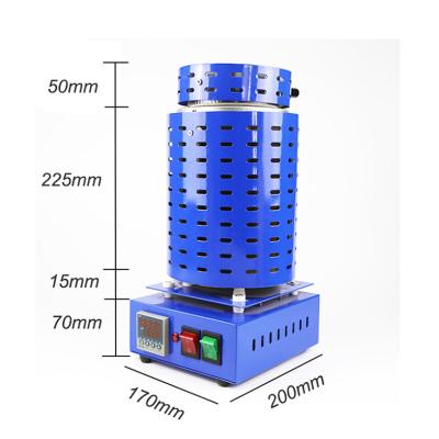 China Goldschmelzofen der Temperaturüberwachungs-Induktions-3kg zu verkaufen