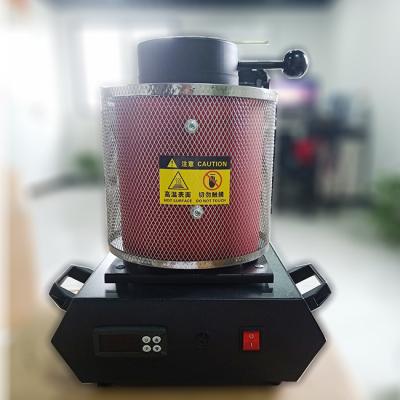 China automatisches Mini Electric Melting Furnace For Gold 110V 1500W zu verkaufen