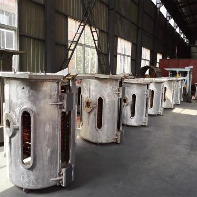 China 1800 Degree 0.75T Copper Metal Smelting Furnace Intermediate Frequency for sale