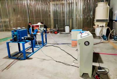 China Horizontaal Ononderbroken Koper Rod Casting Machine 90KW voor Aluminium Te koop