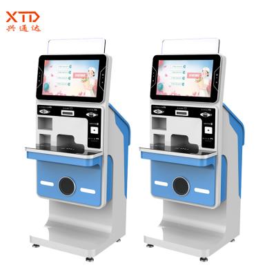 China Outdoor interactive health kiosk to print and copy report for sale