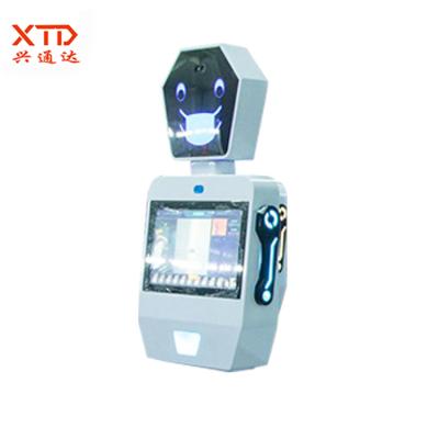 China Alarm input-output thermal imaging face recognition machine intelligent robot temperature measuring instrument for sale