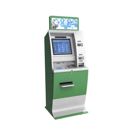 China Bill Payment Kiosk With Card Reader And Cash Dispenser ATM Machine For Sale 17inch for sale