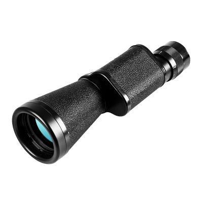 China Black Color 40mm/45mm 10x/12x Metal Waterproof High Power Environmental Protection Rubber10x40/12x45 HD Metal Telescope Monocular for sale