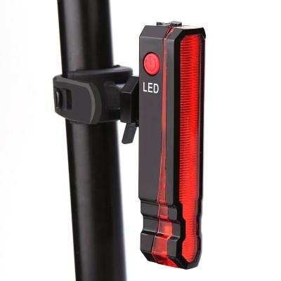 China Bicycle Light Rechargeable Folding LED Bike Front Rear Safety Warning Bicycle Light USB Rechargeable Waterproof Tail Light IPX5 Cycling Lamp for sale