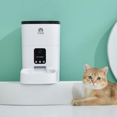 China Automatic Intelligent Pet Driver 4L Remote Smart Cat Feeder Automatic App With Camera In Stock for sale