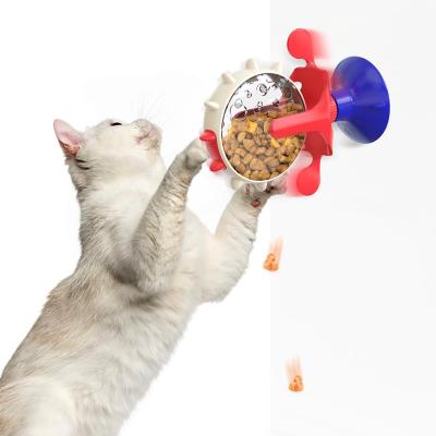 China Viable Interactive Magic Cat Toy Cat Wheel Cat Scratcher Toy Funny Pet Cat Driver Toy for sale