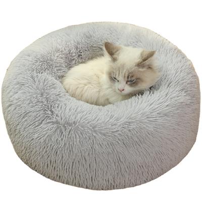 China 2021 Breathable All Size Cushion Fluffy Plush Calming Pet Bed Pet Bed For Small To Large Dog for sale