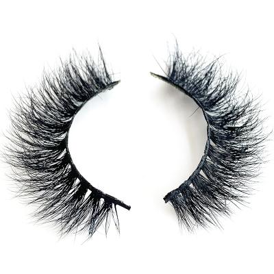 China Glitter & Fake 100% Wholesale Natural Luxury Short Tapered Millimeter 3D 5D Private Label Miami Shimmery Mykonos Lily Eyelash Oem 18 Real Mink Eyelash for sale